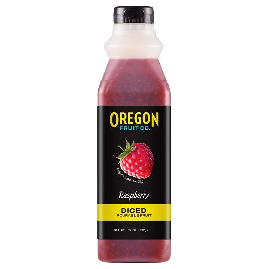 Fruit In Hand Original Raspberry Puree, 6 x 35 oz Case - Frozen Fruit