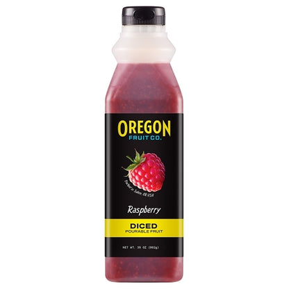 Fruit In Hand Original Raspberry Puree, 6 x 35 oz Case - Frozen Fruit