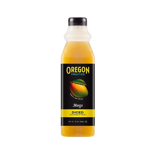 Fruit In Hand Original Mango Puree, 6 x 35 oz Case - Frozen Fruit