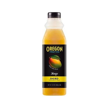 Fruit In Hand Original Mango Puree, 6 x 35 oz Case - Frozen Fruit