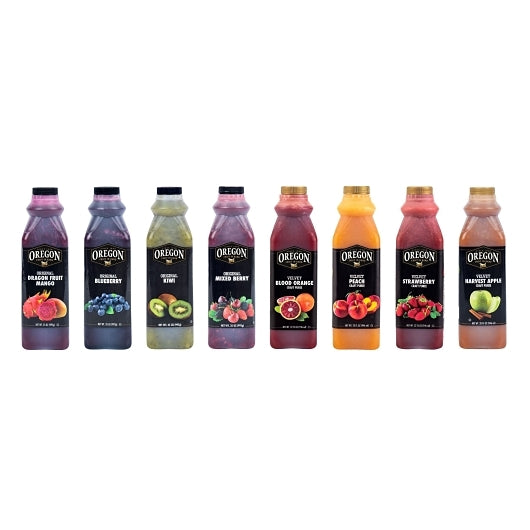 Oregon Fruit Co. Velvet Passion Fruit Puree, 6 x 32 fl oz Case - Frozen Fruit