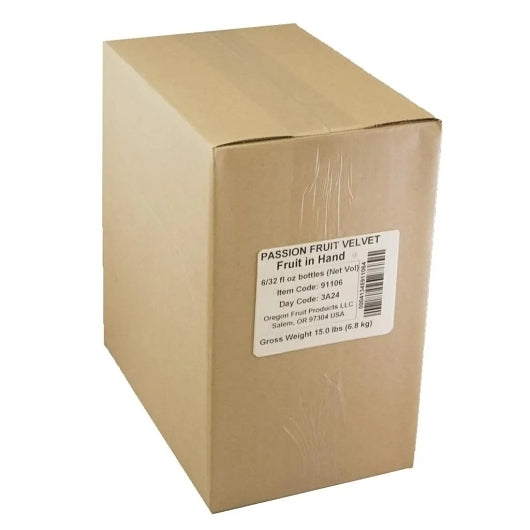 Oregon Fruit Passion Velvet Passion Fruit Puree, 6 x 32 fl oz Case - DOT product image 8