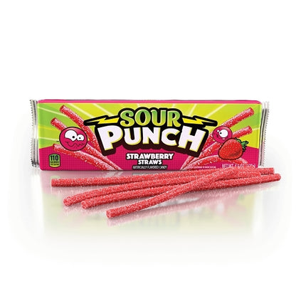 Sour Punch Strawberry Straws, 24 x 4.5 oz Case - DOT product image 3