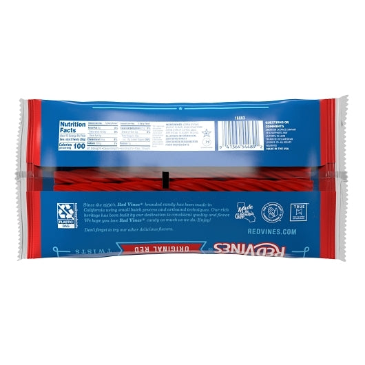 RedVines Original Red Twists Case/Bag, 12 x 14 oz Case - Candy & Confections - image 2