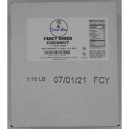 MarxCoconut Sweeted Fancy Coconut Fancy Shred, 1 x 4.5 KG Case - DOT product image 7