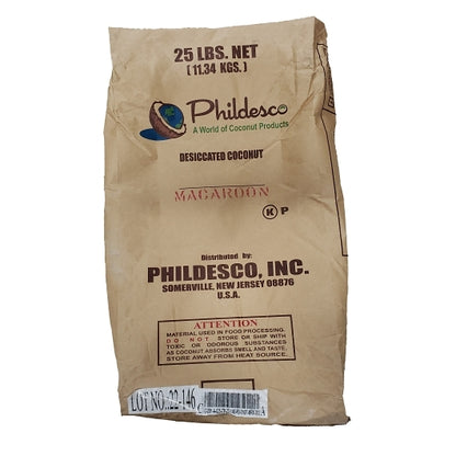 Coconut Macaroon Unsweetened Dallas Ware Coconut Macaroon, 1 x 25 lb Case - DOT product image 8