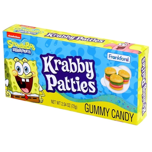 Frankford Krabby Patty Regular Theater Box Gummy Candy Box, 12 x 2.54 oz Case - DOT product image 2