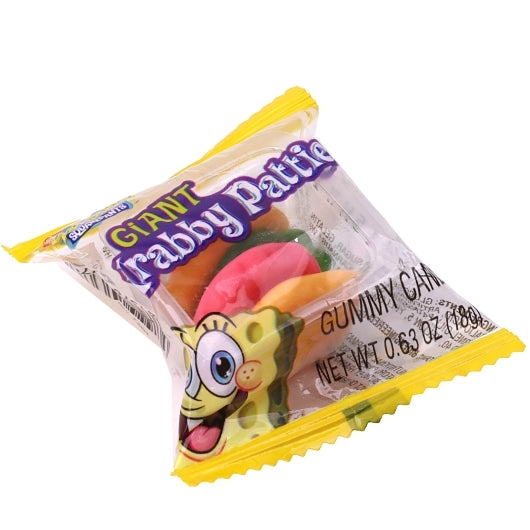 Frankford Candy Giant Krabby Patty Original, 6 x 36 x 0.63 oz Case - DOT product image 4