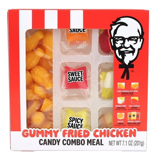 Frankford Candy Gummy Candy Combo Meal, 2 x 6 x 7.1 oz Case - Candy & Confections