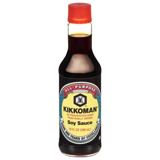 Kikkoman Soy Sauce, 12 x 296 ML Case - Condiments & Sauces