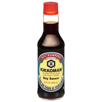 Kikkoman Soy Sauce, 12 x 296 ML Case - Condiments & Sauces