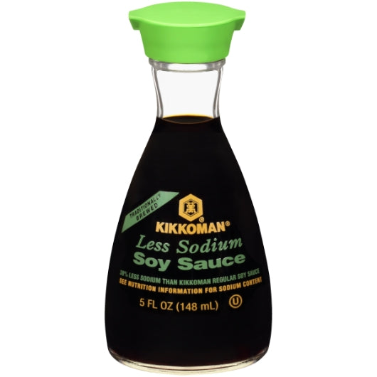 Kikkoman Soy Sauce Bottle, 12 x 5 fl oz Case - Condiments & Sauces