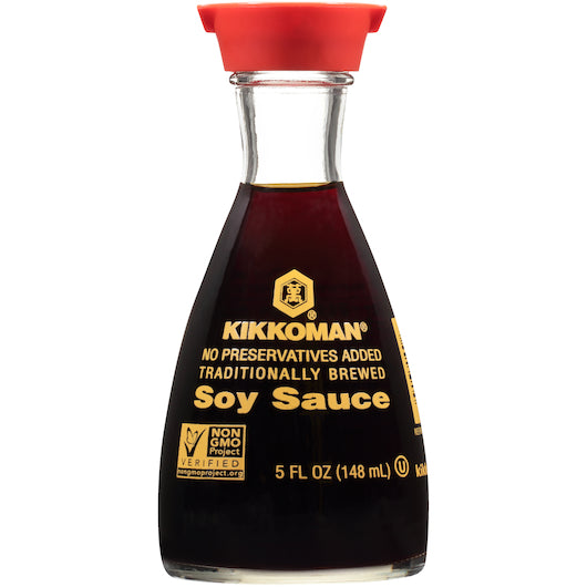 Kikkoman Dispenser Soy Sauce Bulk, 12 x 148 ML Case - Condiments & Sauces
