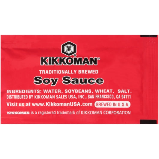 Kikkoman Preservative Free Soy Sauce Single Serve, 200 x 6 ML Case - DOT product image 2