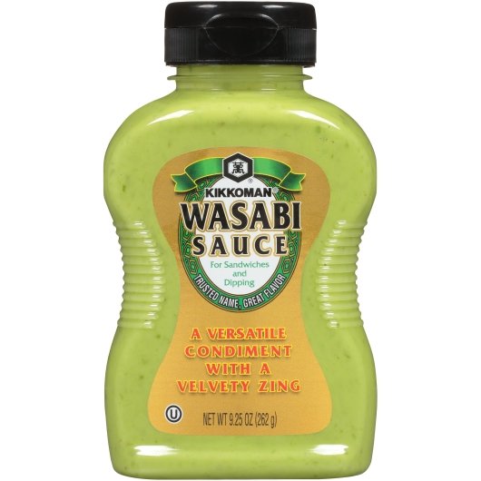 Kikkoman Wasabi Sauce, 9 x 9.25 oz Case - Condiments & Sauces