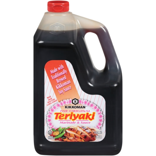 Kikkoman Teriyaki Sauce Bulk Jug, 4 x 3.79 LT Case - Condiments & Sauces