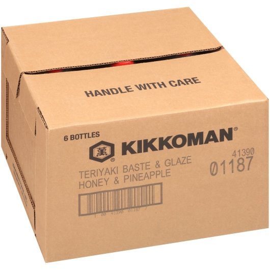 Kikkoman Teriyaki Baste & Glaze Honey & Pineapple Sauce, 6 x 5 lb Case - DOT product image 5