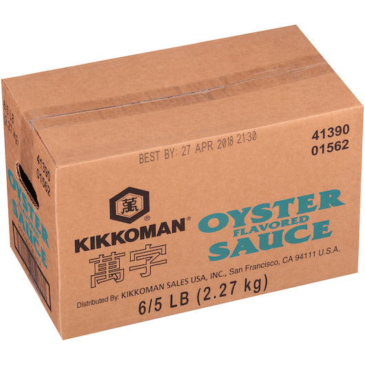 Kikkoman Green Gluten Free Preservative Free Oyster Flavored Sauce, 6 x 5 lb Case - DOT product image 4