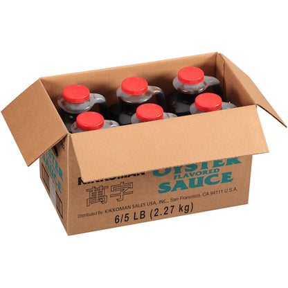 Kikkoman Green Gluten Free Preservative Free Oyster Flavored Sauce, 6 x 5 lb Case - DOT product image 8
