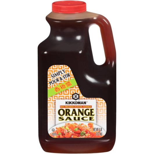 Kikkoman Gluten Free Orange Sauce, 4 x 5 lb Case - Condiments & Sauces