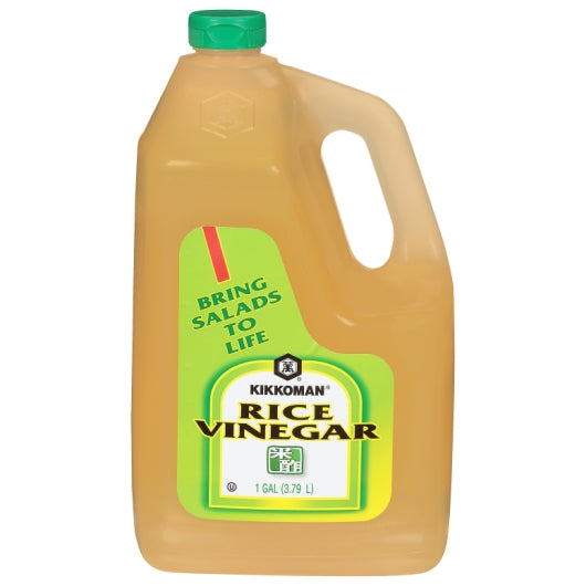 Kikkoman Rice Vinegar Bulk, 4 x 1 GA Case - Condiments & Sauces