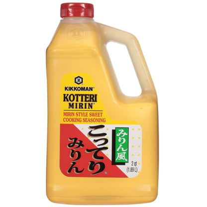 Kikkoman Kotteri Mirin, 6 x 1.89 LT Case - Condiments & Sauces