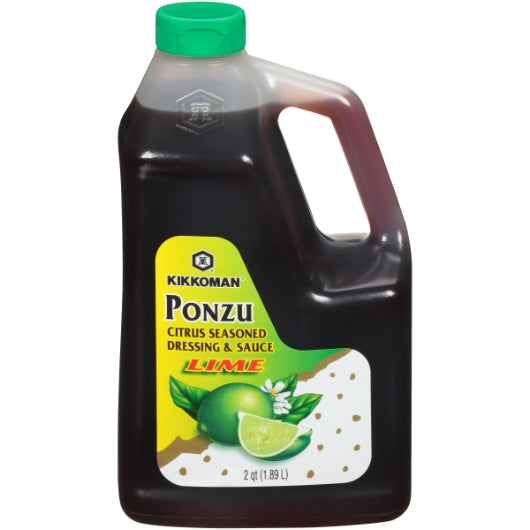 Kikkoman Ponzu Lime Sauce Bulk, 6 x 1.89 LT Case - Condiments & Sauces