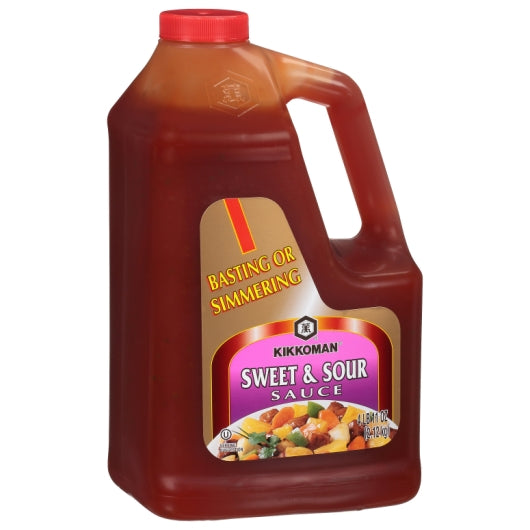 Kikkoman Sweet & Sour Sauce, 6 x 0.5 GA Case - Condiments & Sauces