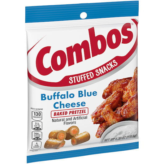 Combos Buffalo Blue Cheese Snack, 12 x 6.3 oz Case - DOT product image 4