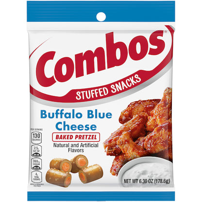 Combos Buffalo Blue Cheese Snack, 12 x 6.3 oz Case - DOT product image 2