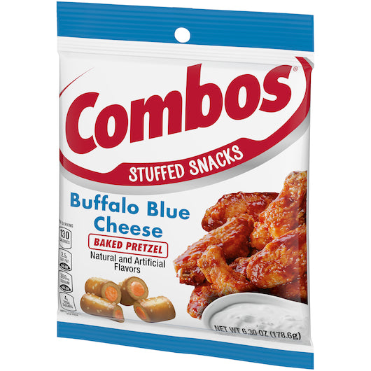 Combos Buffalo Blue Cheese Snack, 12 x 6.3 oz Case - DOT product image 6