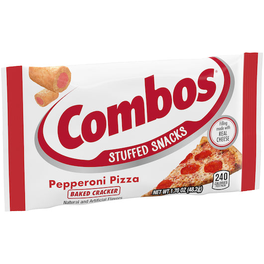 Combos Pepperoni Pizza Cracker Combo Singles, 12 x 18 x 1.7 oz Case - DOT product image 7