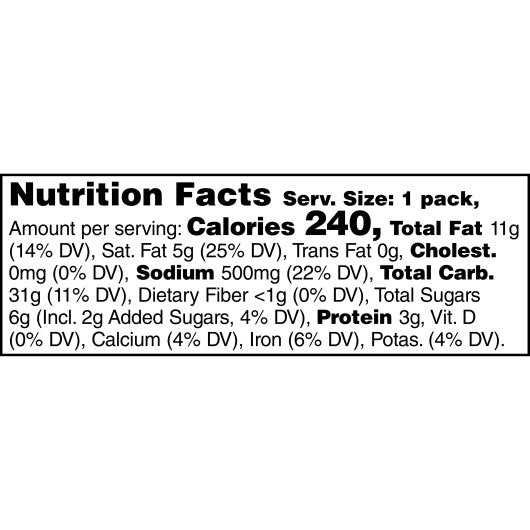 Combos Cheese Cracker Combo Singles, 12 x 18 x 1.7 oz Case - DOT product image 3