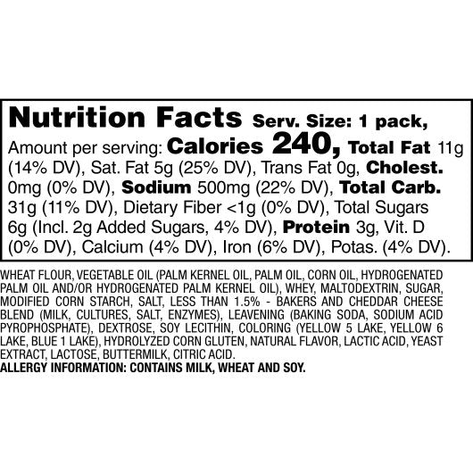 Combos Cheese Cracker Combo Singles, 12 x 18 x 1.7 oz Case - DOT product image 4