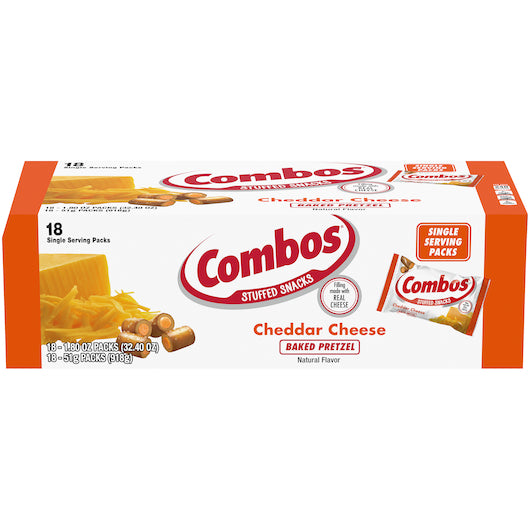 Combos Cheddar Pretzel Combo Singles, 12 x 18 x 1.8 oz Case - DOT product image 3