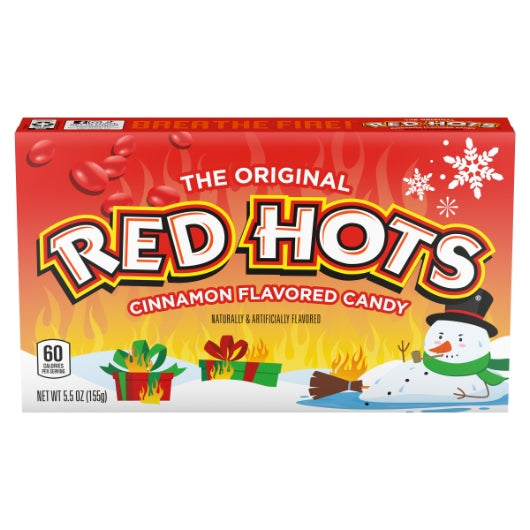 Red Hots Red Hot Original Theatre Box, 12 x 5.5 oz Case - Candy & Confections