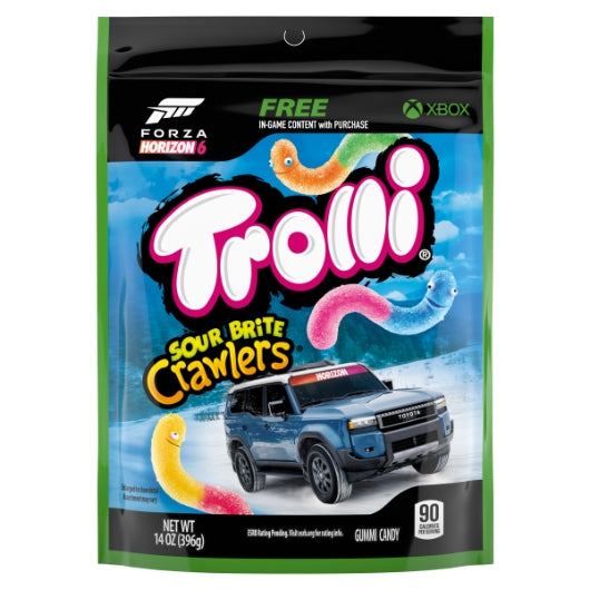 Trolli Sour Brite Crawlers Stand Up, 6 x 13.998 oz Case - Candy & Confections - image 2