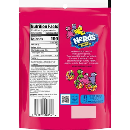 Nerds Clusters Doy Gummy Candy, 6 x 8.001 oz Case - DOT product image 8