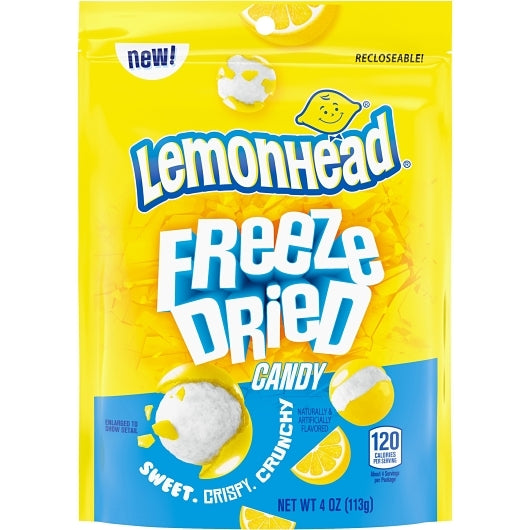 Lemonhead Freeze Dried Candy Stand Up, 8 x 4 oz Case - Candy & Confections - image 2