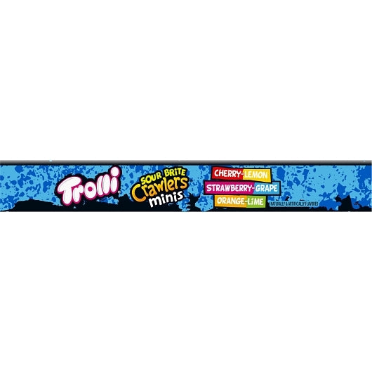 Trolli Sour Brite Crawlers Theater box, 12 x 3.5 oz Case - Alternate product angle or state