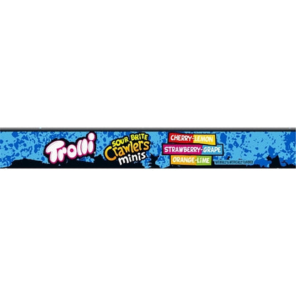 Trolli Sour Brite Crawlers Theater box, 12 x 3.5 oz Case - Alternate product angle or state