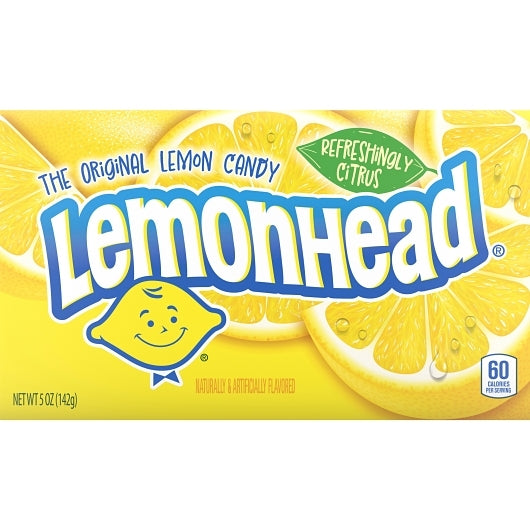 Lemonhead Hard Candy Theater Box, 12 x 5 oz Case - DOT product image 2