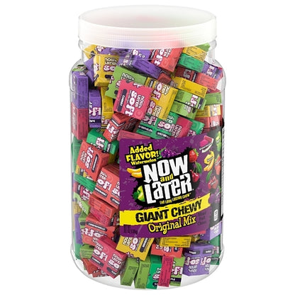Now and Later Giant Soft Chews, 6 x 38.1 oz Case - DOT product image 3