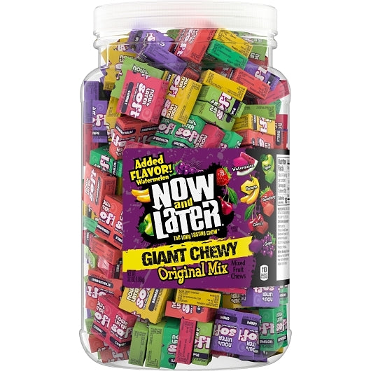 Now and Later Giant Soft Chews, 6 x 38.1 oz Case - DOT product image 2