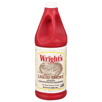 Wright's Hickory Liquid Smoke Seasoning, 12 x 32 fl oz Case - DOT product image 3