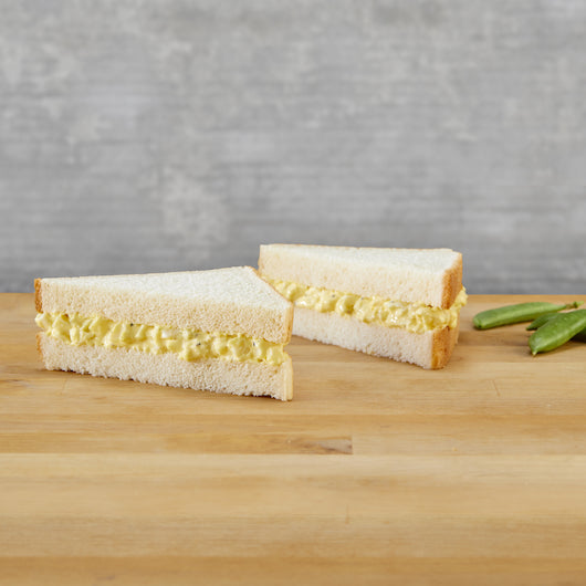 Deli Express Individually Wrapped Egg Salad On Homestyle White Bread Sandwich Wedge, 10 x 4.8 oz Case - DOT product image 5