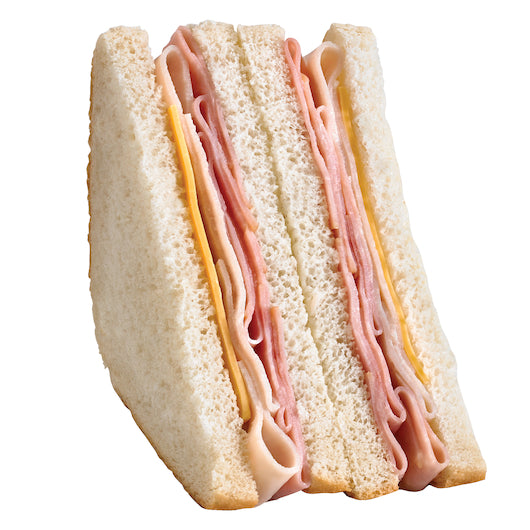 Deli Express Individually Wrapped Deli Club Sandwich Wedge, 10 x 4.4 oz Case - DOT product image 8