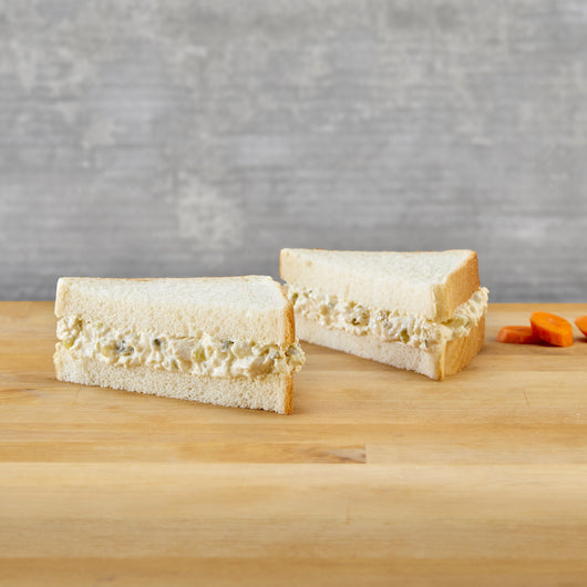 Deli Express Individually Wrapped Chicken Salad Sandwich On White Bread, 10 x 5 oz Case - DOT product image 7