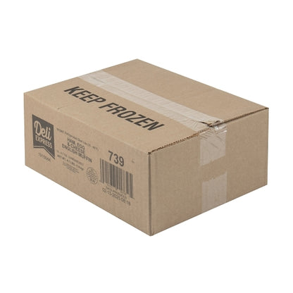 Deli Express Hot-To-Go Individually Wrapped Ham, Egg & Cheese On English Muffin, 14 x 4.7 oz Case - DOT product image 2