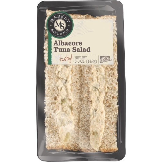Deli Express Albacore Individually Wrapped Albacore Tuna Salad Sandwich, 10 x 5 oz Case - DOT product image 1
